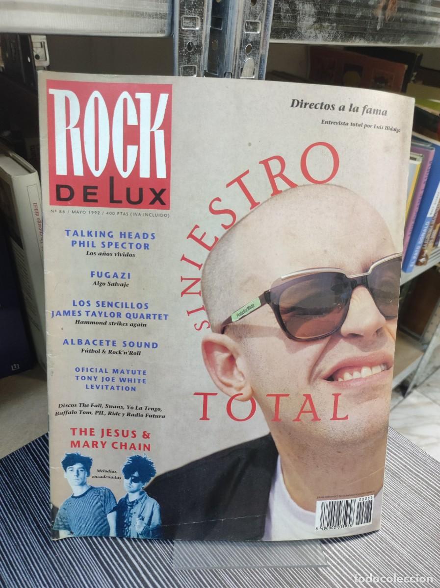 Coleccionismo de Revistas y Peri&oacute;dicos: Rockdelux N&ordm; 86 Mayo 1992 Siniestro Total Talking Heads, Fugazi, The Jesus & Mary Chain