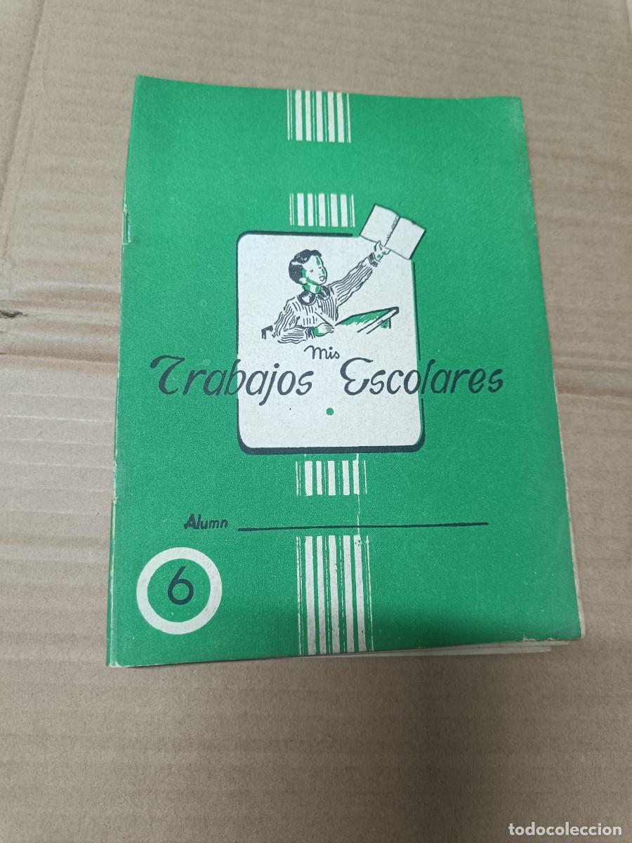 Collezionismo di Riviste e Giornali: ANTIGUO CUADERNO, MIS TRABAJOS ESCOLARES, NO. 6, 1964, VACIO DE EPOCA -P5