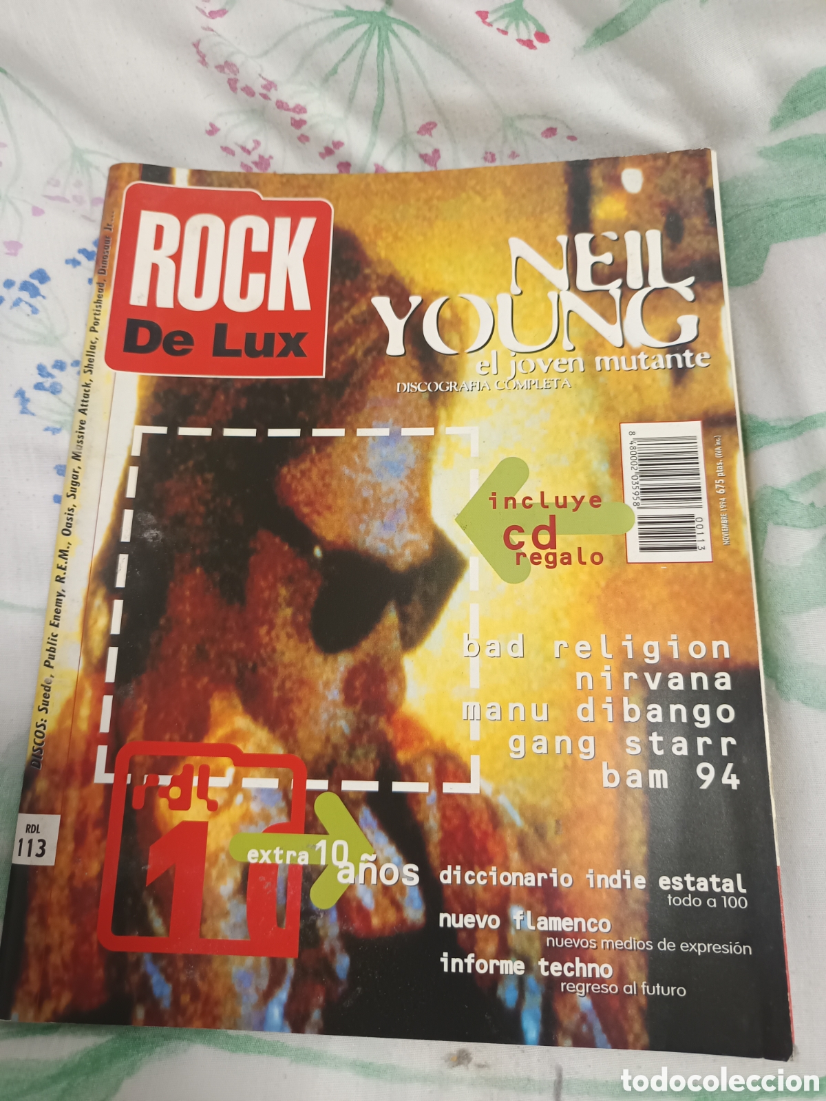 Coleccionismo de Revistas y Peri&oacute;dicos: Rock de Lux N&uacute;mero 113