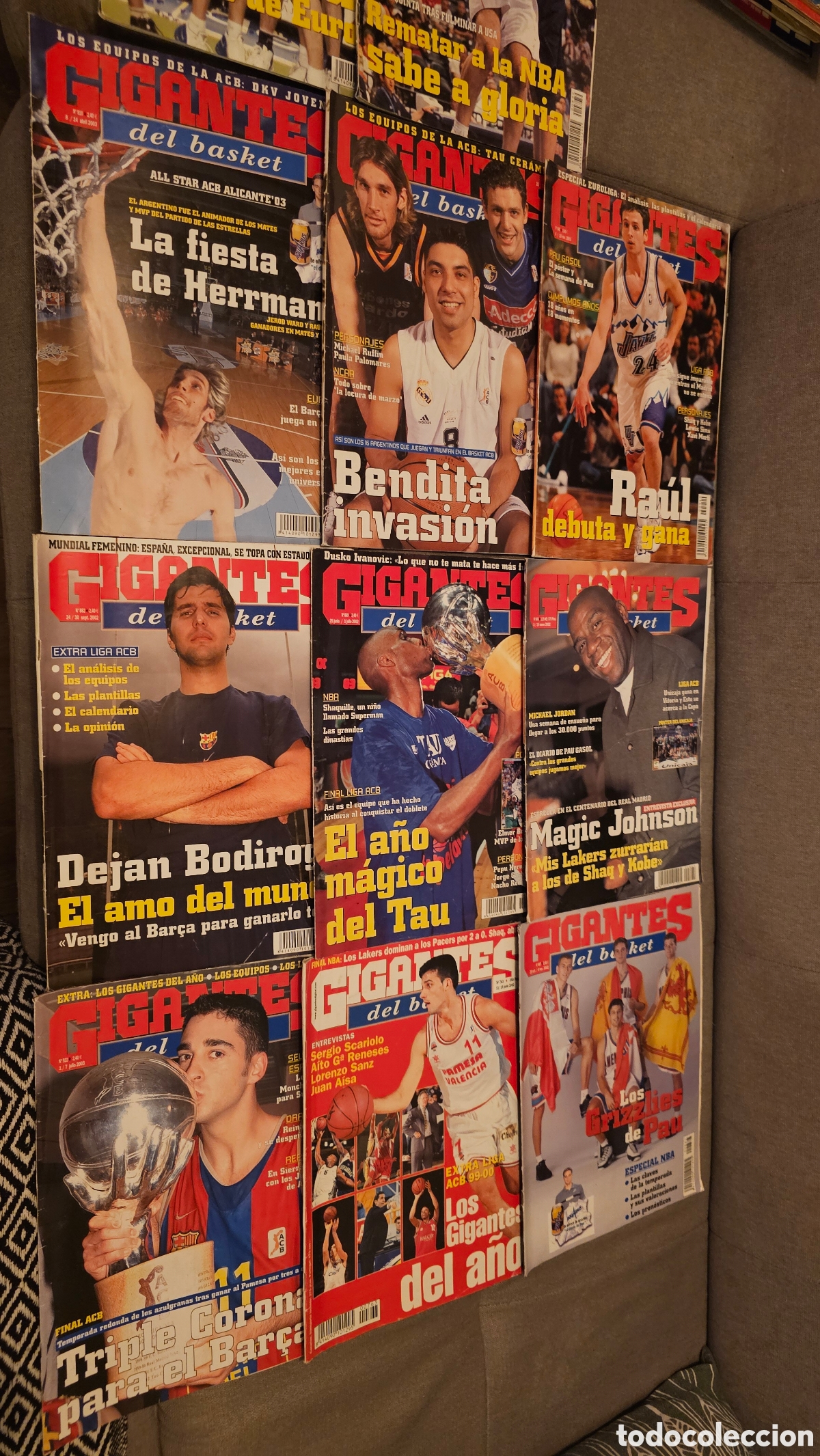Coleccionismo de Revistas y Peri&oacute;dicos: 11 Revistas Gigantes del Basket
