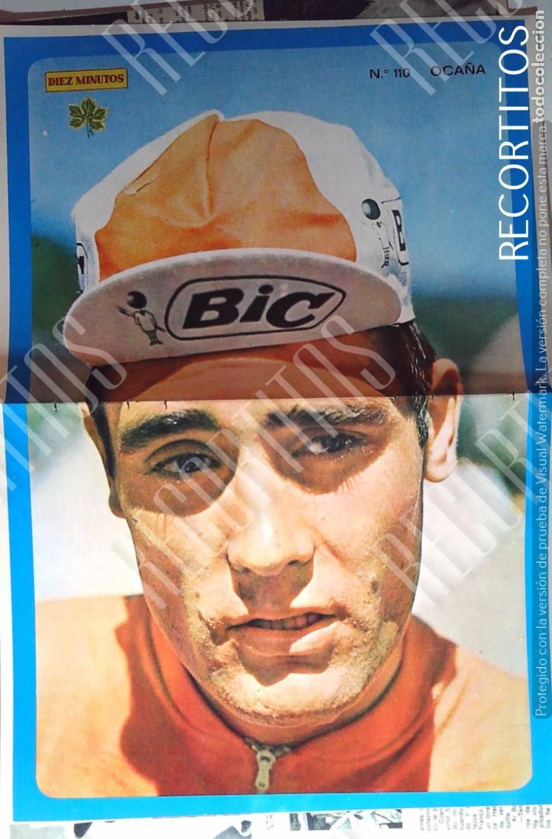 Coleccionismo de Revistas y Peri&oacute;dicos: POSTER OCA&Ntilde;A BIC TOUR DE FRANCIA