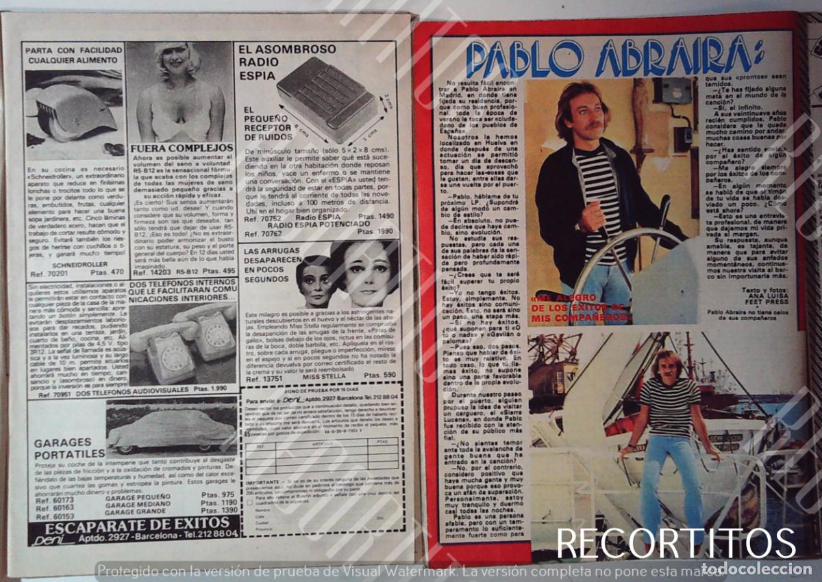 Sammeln von Zeitschriften und Zeitungen: PABLO ABRAIRA che guevara evita