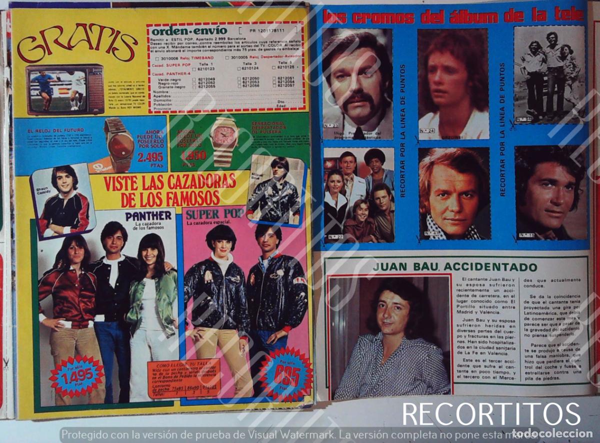 Sammeln von Zeitschriften und Zeitungen: BOSE JUAN BAU CROMOS PRONTO DAVID SOUL LA CASA DE LA PRADERA STARSKY Y HUTCH VACACIONES EN EL MAR