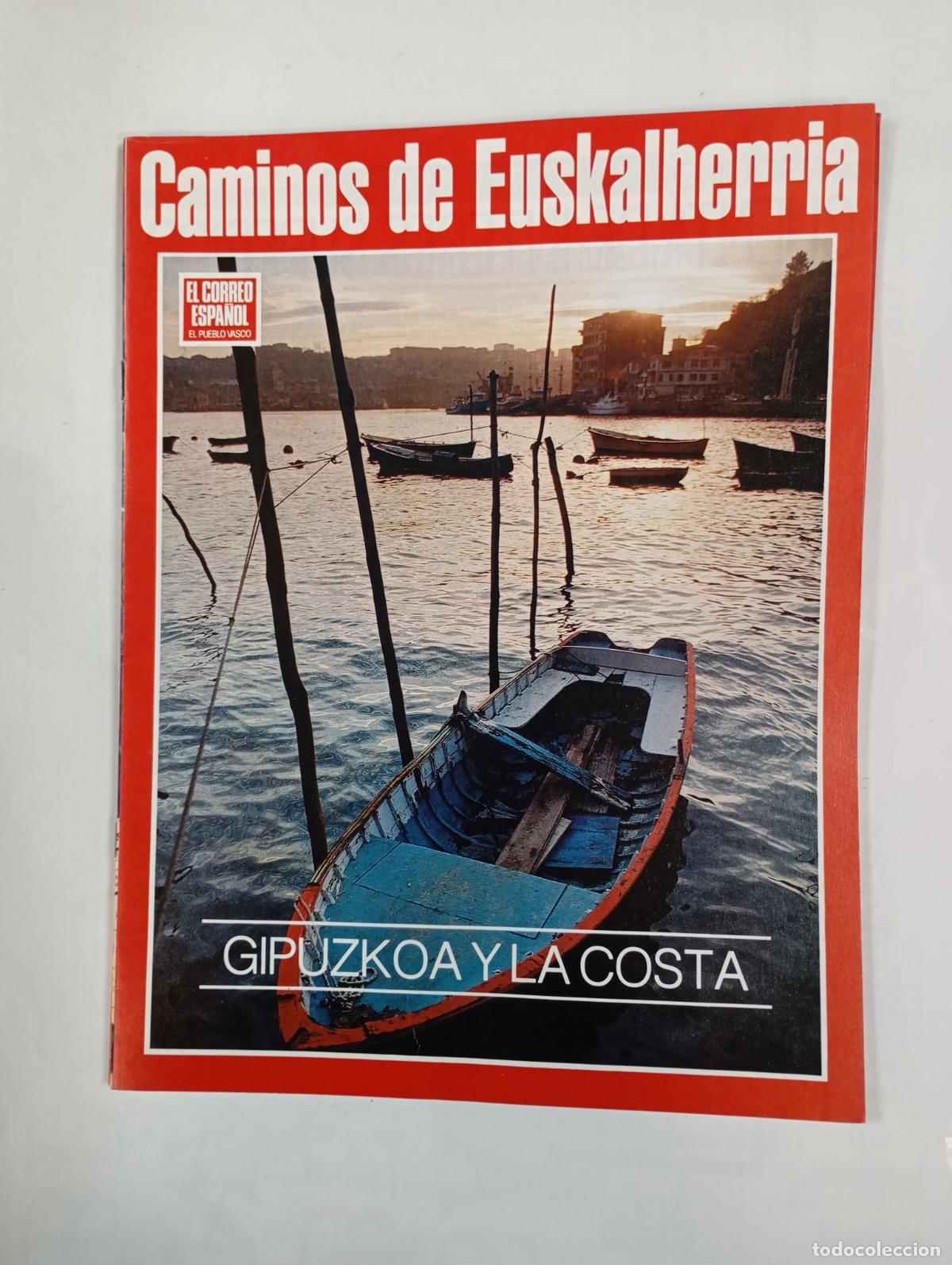 Coleccionismo de Revistas y Peri&oacute;dicos: REVISTA FASC&Iacute;CULO CAMINOS DE EUSKAL HERR&Iacute;A. PER&Iacute;ODICO EL CORREO. GIPUZKOA Y LA COSTA TDKR26