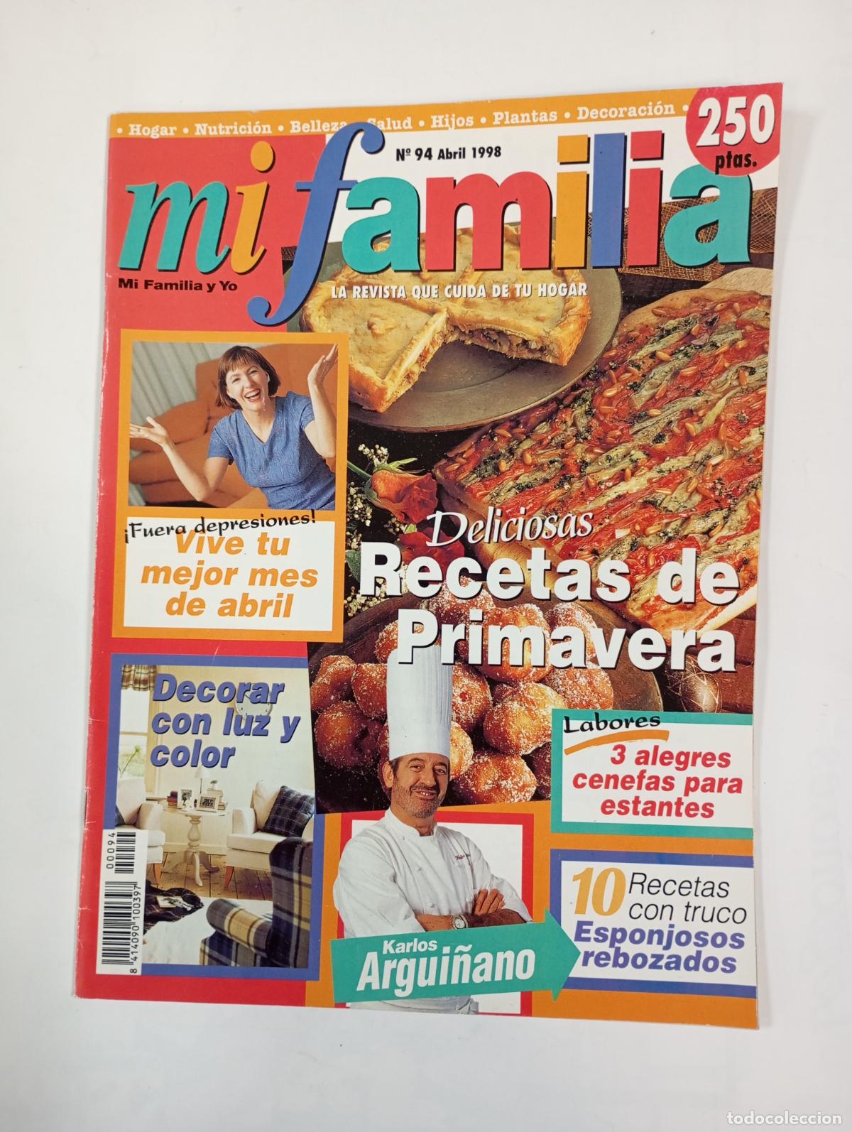 Coleccionismo de Revistas y Peri&oacute;dicos: REVISTA MI FAMILIA N&ordm; 94. ABRIL 1998. KARLOS ARGUI&Ntilde;ANO. TDKR26