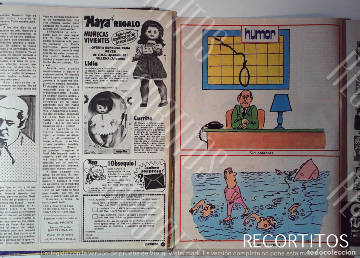 Coleccionismo de Revistas y Peri&oacute;dicos: LA ABEJA MAYA LAS MU&Ntilde;ECAS VIVIENTES LIDIA CURRITO