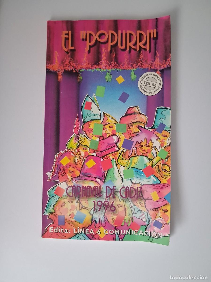 Coleccionismo de Revistas y Peri&oacute;dicos: Revista El Popurri N&ordm;2 1996 - Carnaval de C&aacute;diz