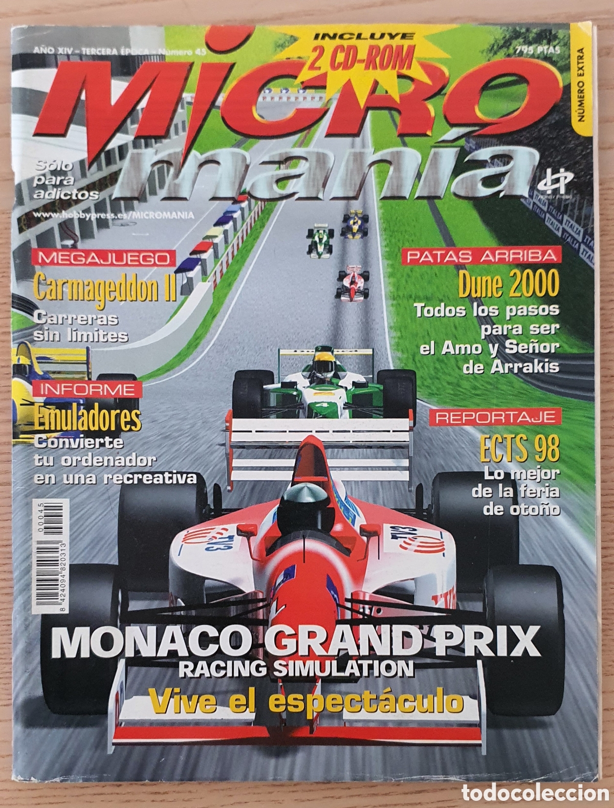 Coleccionismo de Revistas y Peri&oacute;dicos: Microman&iacute;a n&uacute;mero 45