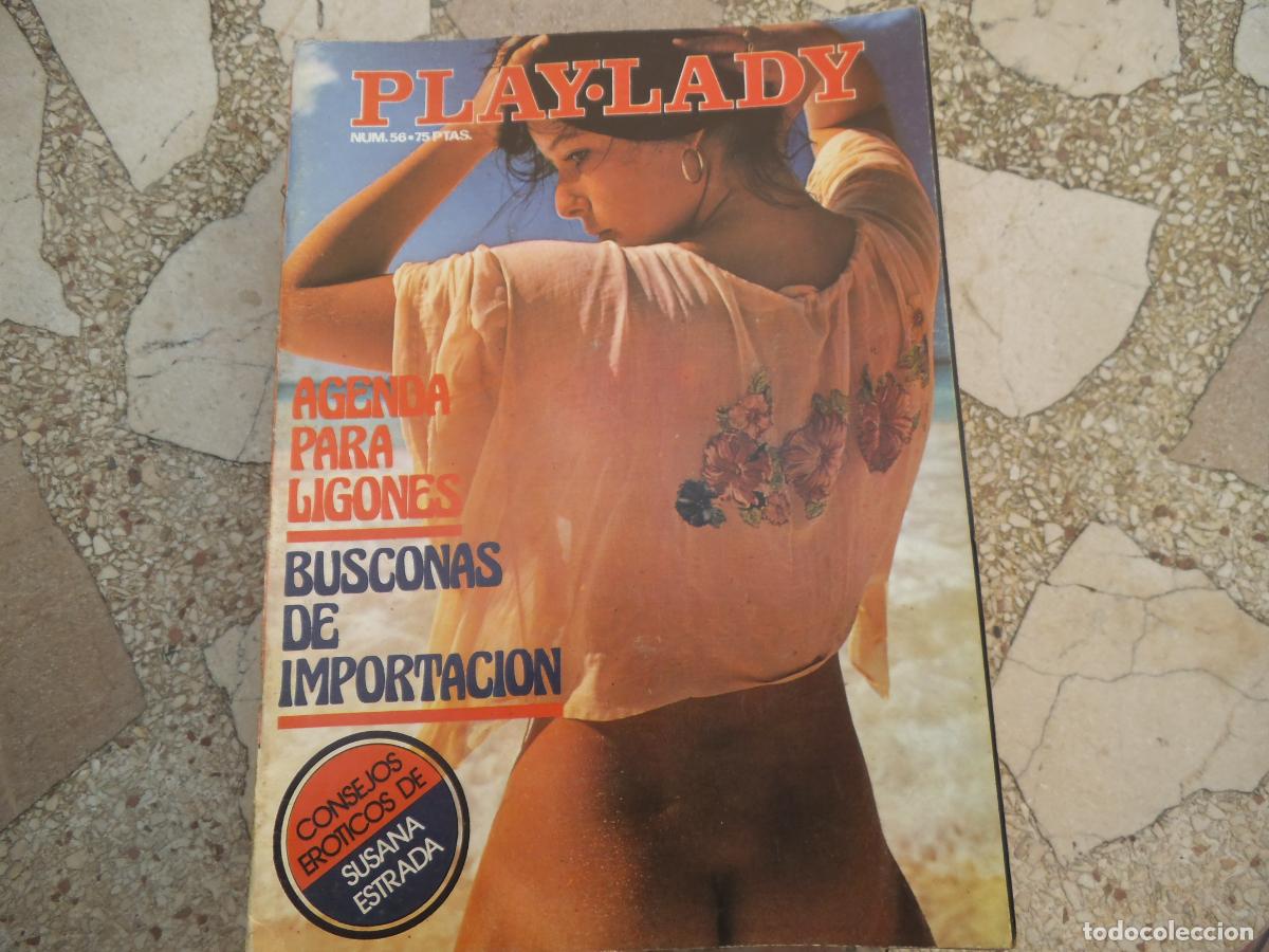 Coleccionismo de revistas y peri&oacute;dicos: play-lady n&ordm; 56, poster, agenda para ligones, helen, fellini-casanova, el korfball,