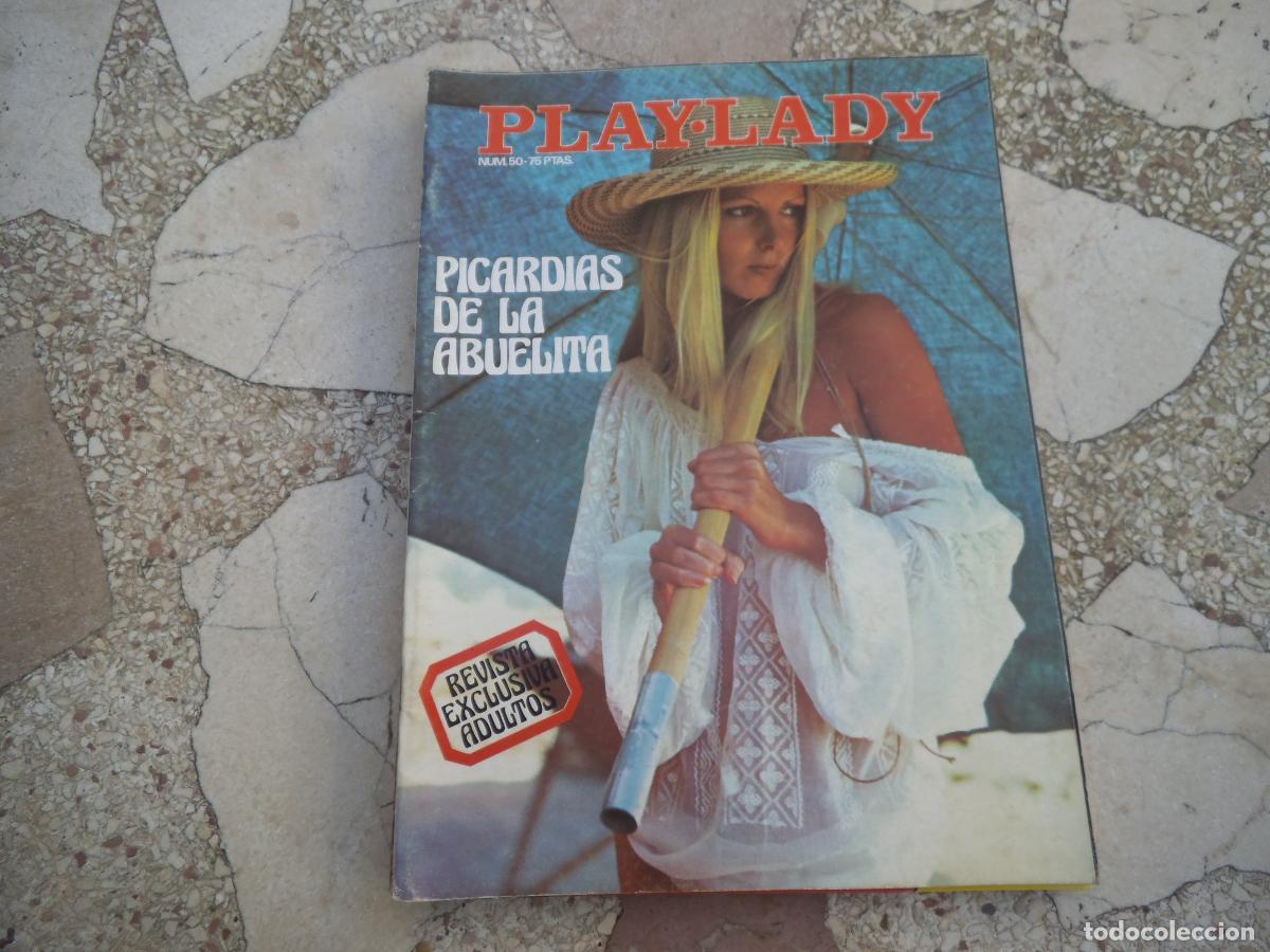 Coleccionismo de revistas y peri&oacute;dicos: play-lady n&ordm; 50, poster, zirinachs, la viuda negra de mao, pia, las picardias de nuestros abuelos,