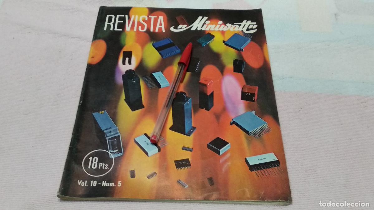 Coleccionismo de revistas y peri&oacute;dicos: Revista Miniwatt - vol. 10 num. 5 - SEPTIEMBRE 1971 - electronica - EN CORRECTO ESTADO