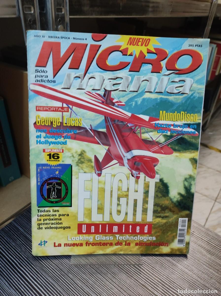 Collezionismo di Riviste e Giornali: Microman&iacute;a 3&ordf; &Eacute;poca - N&ordm; 4 (Flight Unlimited)