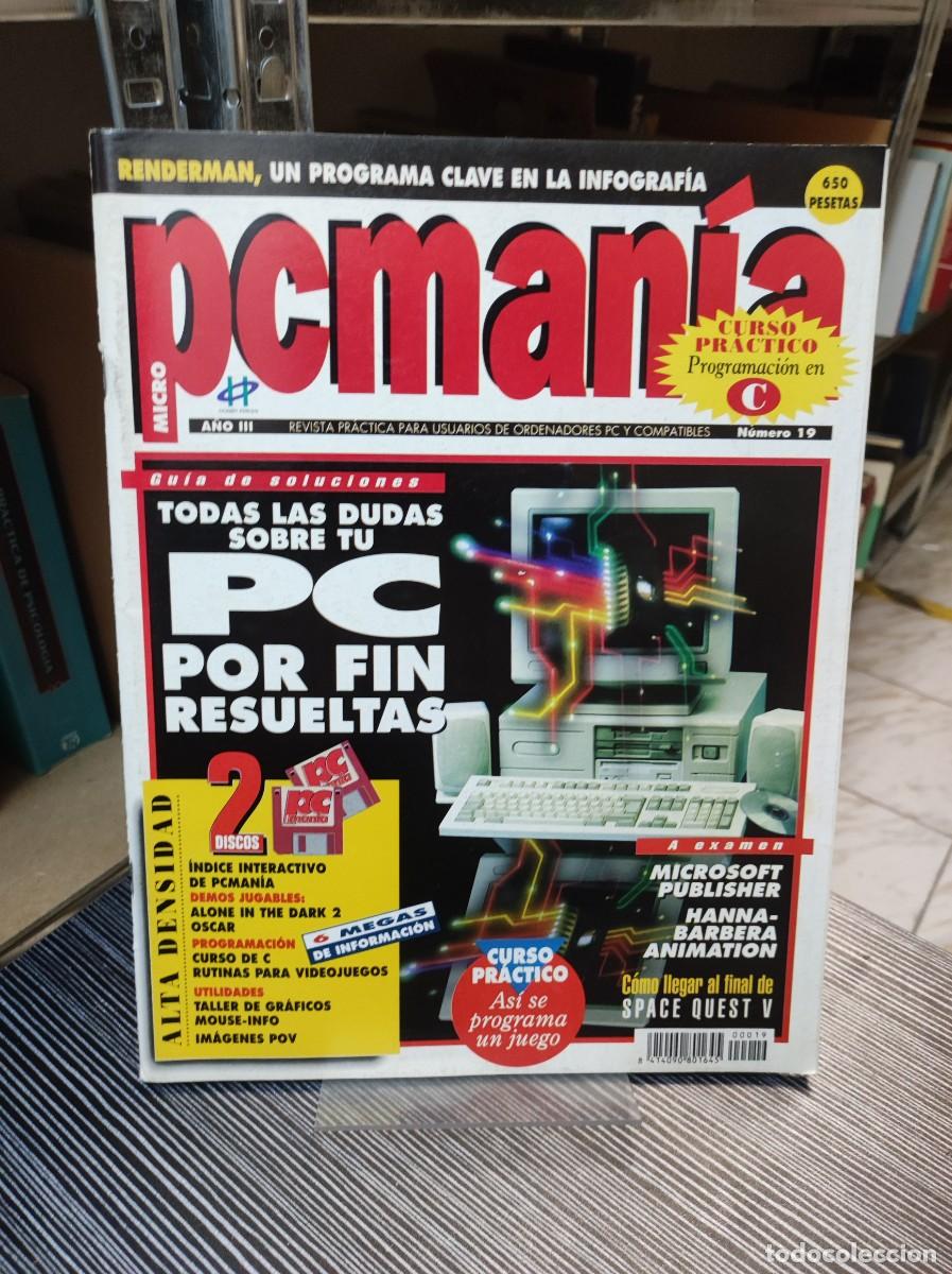 Collezionismo di Riviste e Giornali: PCman&iacute;a A&ntilde;o III - N&ordm; 19 (Soluciones PC)