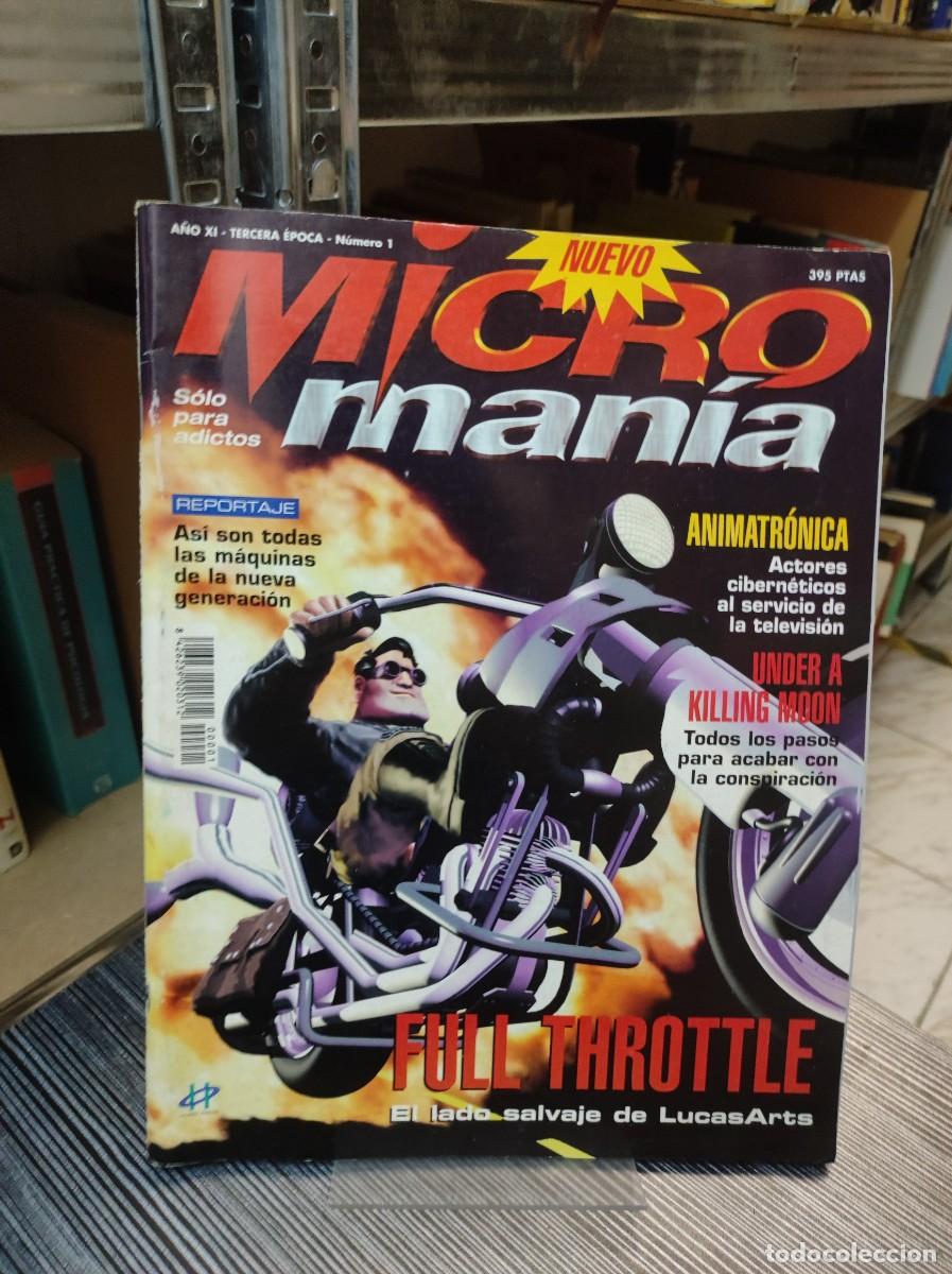 Collezionismo di Riviste e Giornali: Microman&iacute;a 3&ordf; &Eacute;poca - N&ordm; 1 (Full Throttle)