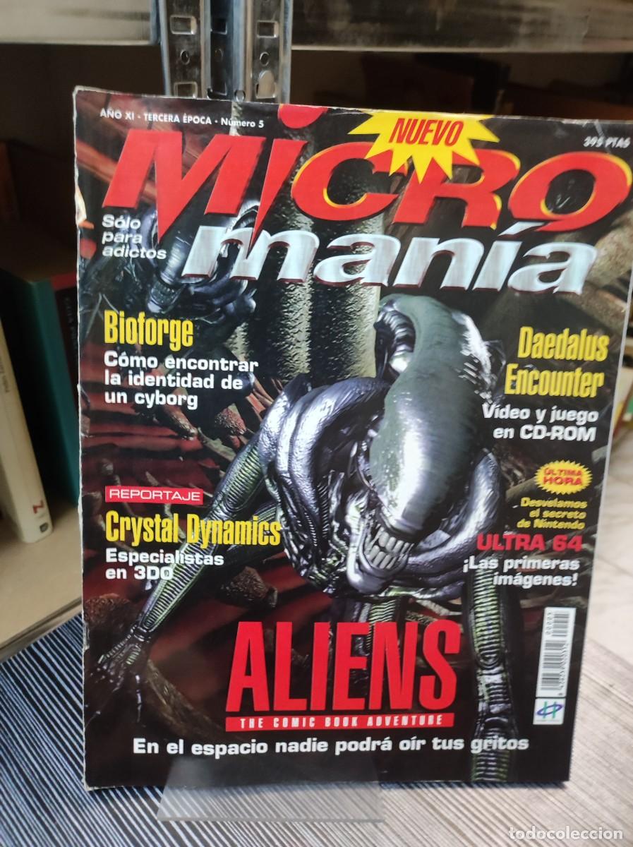 Collezionismo di Riviste e Giornali: Microman&iacute;a 3&ordf; &Eacute;poca - N&ordm; 5 (Aliens)