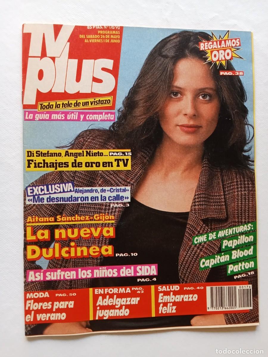 Collezionismo di Riviste e Giornali: Revista TV PLUS N&ordm; 176 1990 JOAQU&Iacute;N AROZAMENA Steve McQueen DI STEFANO Aitana S&aacute;nchez Gij&oacute;n