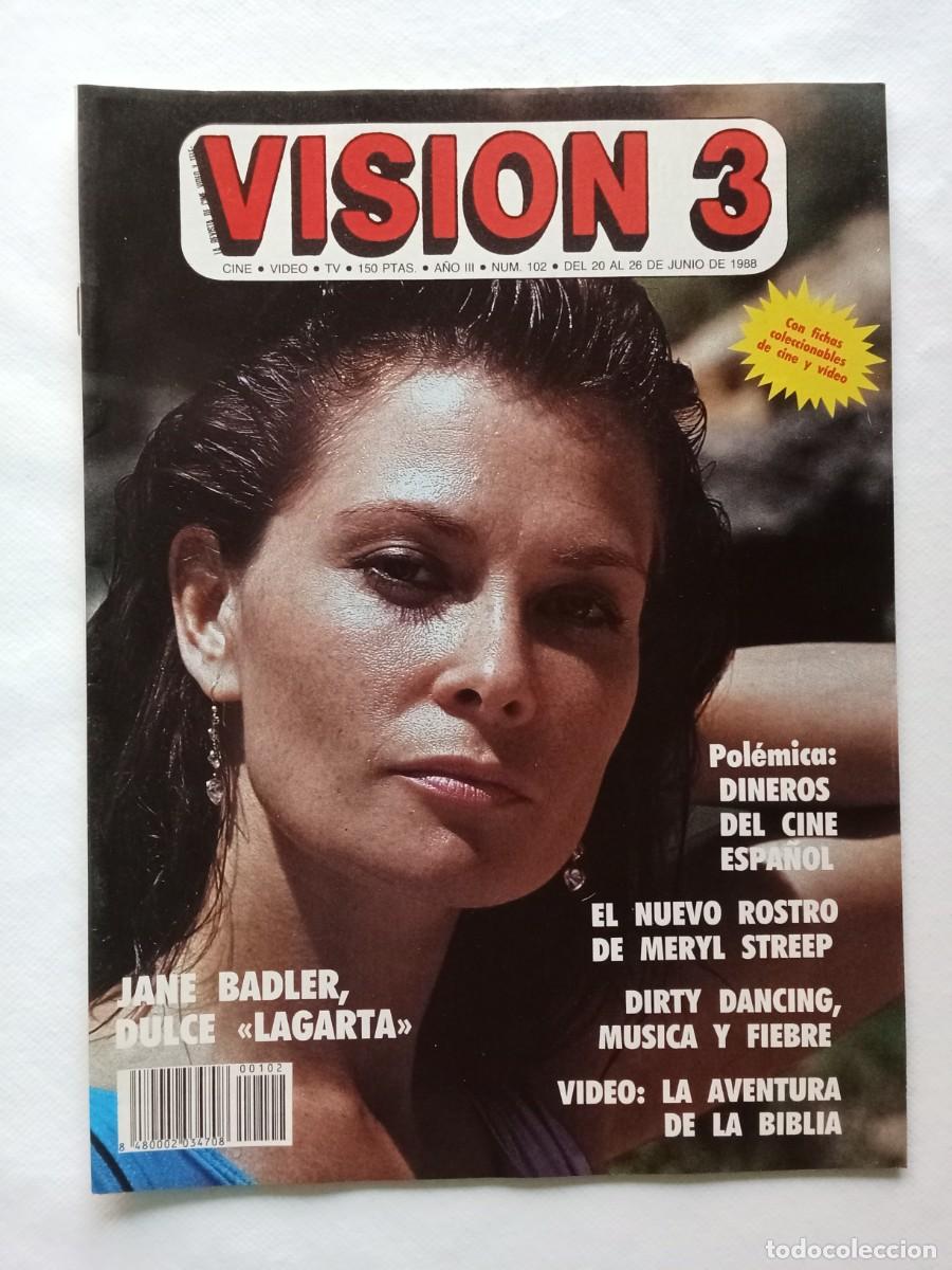 Coleccionismo de Revistas y Peri&oacute;dicos: Revista V3 VISION 3 N&ordm; 102 1988 Dirty Dancing MERYL STREEP Almod&oacute;var CHUCK NORRIS Robert de Niro
