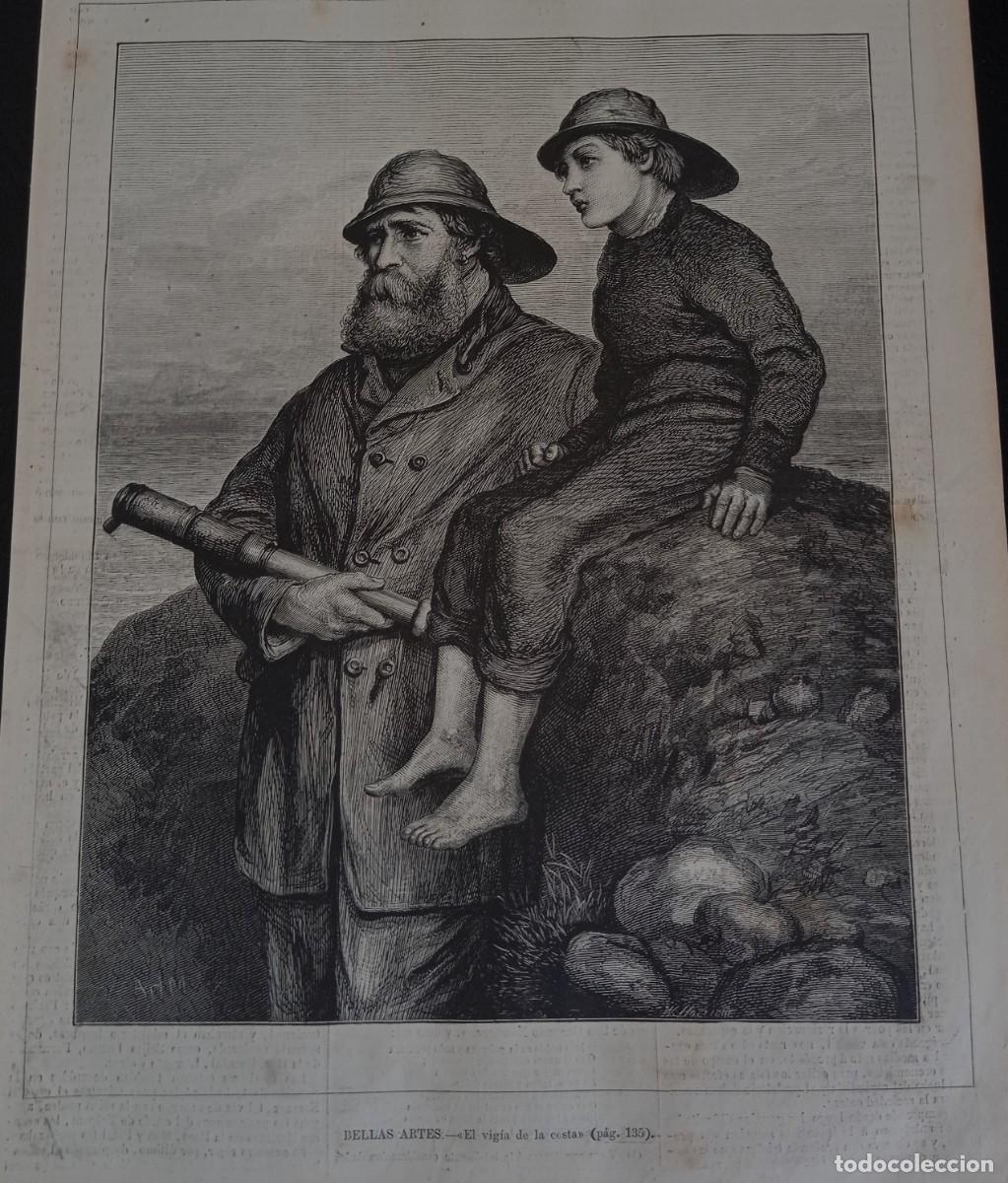 Collezionismo di Riviste e Giornali: EL VIG&Iacute;A DE LA COSTA - UNA HOJA PUBLICACI&Oacute;N CIRCA 1900