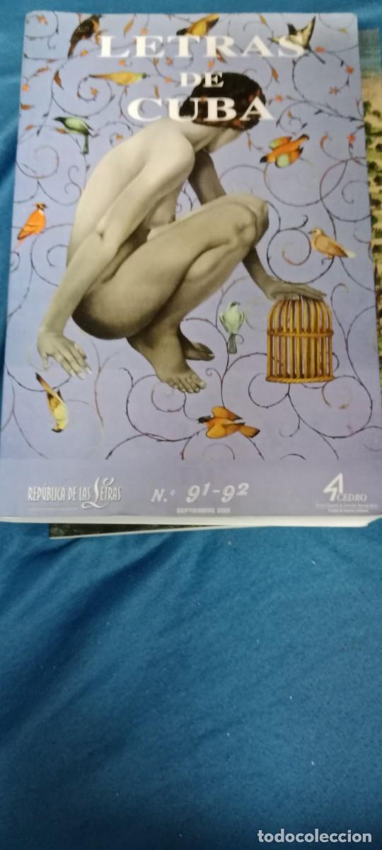 Collezionismo di Riviste e Giornali: LETRAS DE CUBA. REVISTA LITERARIA DE LA ASOCIACION COLEGIAL DE ESCRITORES. 1980. LIBRO C-333