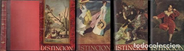 Collection Magazines and Newspapers: REVISTA DISTINCION A&Ntilde;O 1954 (ABRIL, JUNIO, SEPTIEMBRE Y DICIEMBRE) UN TOMO - A-REV-3052