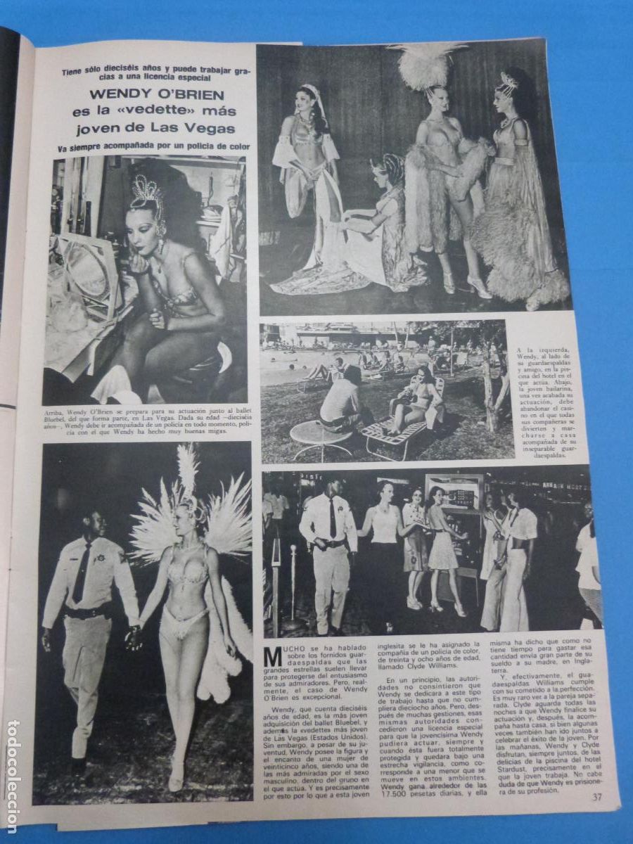 Coleccionismo de Revistas y Peri&oacute;dicos: RECORTE CLIPPING WENDY O&acute;BRIEN REVISTA SEMANA N&ordm; 1896 PAG. 37