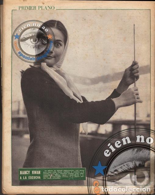 Collectionnisme de Revues et Journaux: PRIMER PLANO 1962 Anna KARINA Imperio ARGENTINA Nancy KWAN Suzie WONG Lina MOGAN Gina LOLLOBRIGIDA