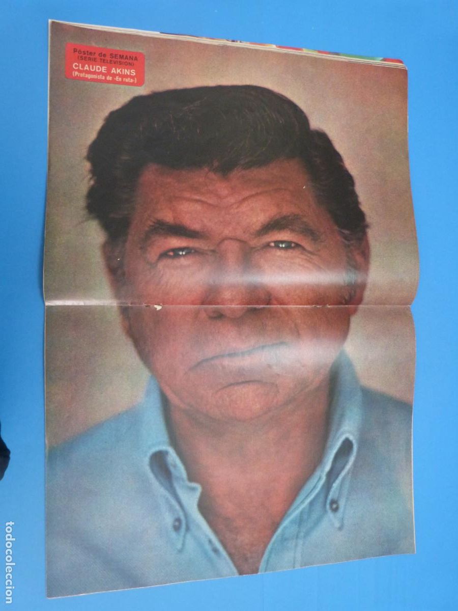 Collectionnisme de Revues et Journaux: RECORTE CLIPPING POSTER CLAUDE AKINS EN RUTA REVISTA SEMANA N&ordm; 1889 PAG. 38,39