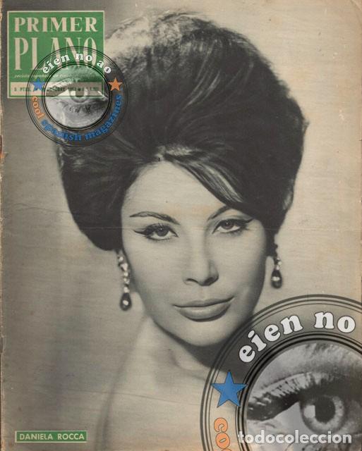 Coleccionismo de Revistas y Peri&oacute;dicos: PRIMER PLANO 1201 1963 Daniela ROCCA Rosanna SCHIAFFINO Sara MONTIEL Elvira QUINTILLA