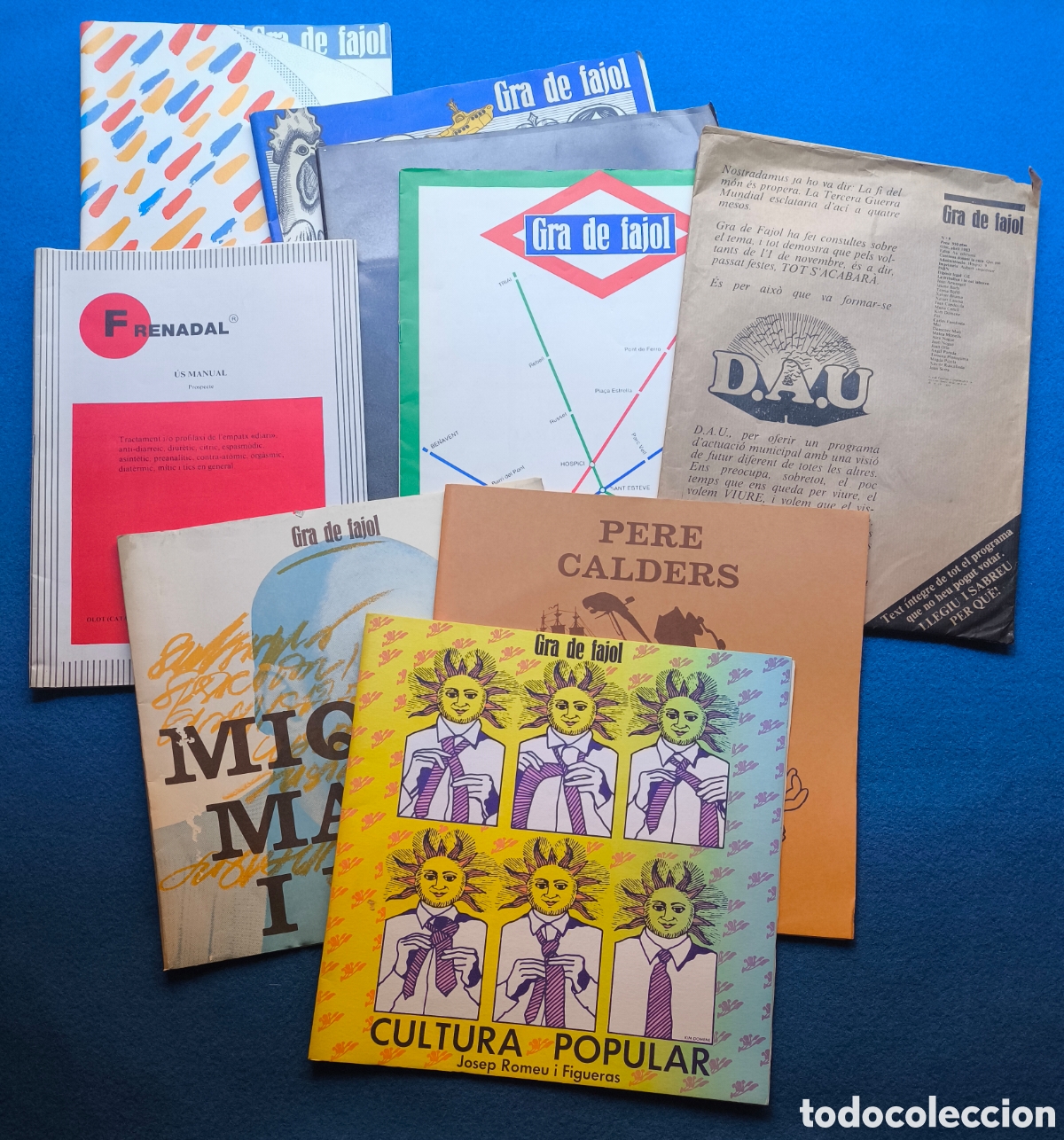 Coleccionismo de revistas y peri&oacute;dicos: GRA DE FAJOL OLOT REVISTA CULTURAL LOTE 9 LA GARROTXA 1983