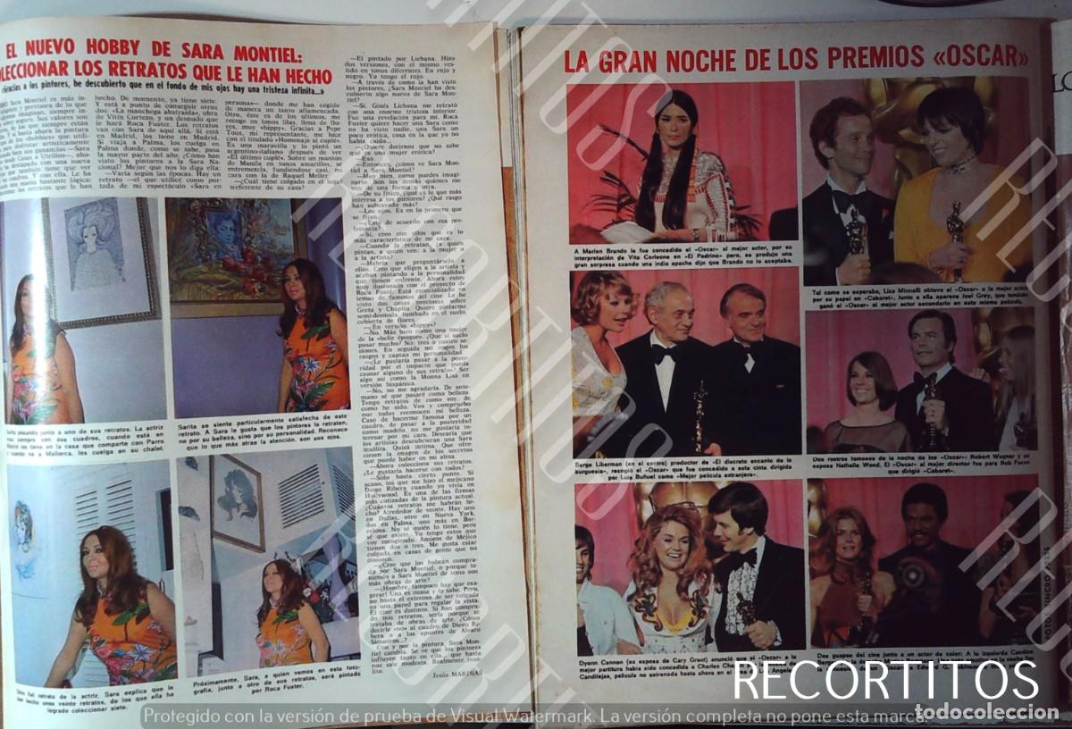 Coleccionismo de Revistas y Peri&oacute;dicos: SARA MONTIEL LIZA MINELLI DYANN CANNON CANDICE BERGEN NATALIE WOOD ROBERT WAGNER SERGE LIBERMAN