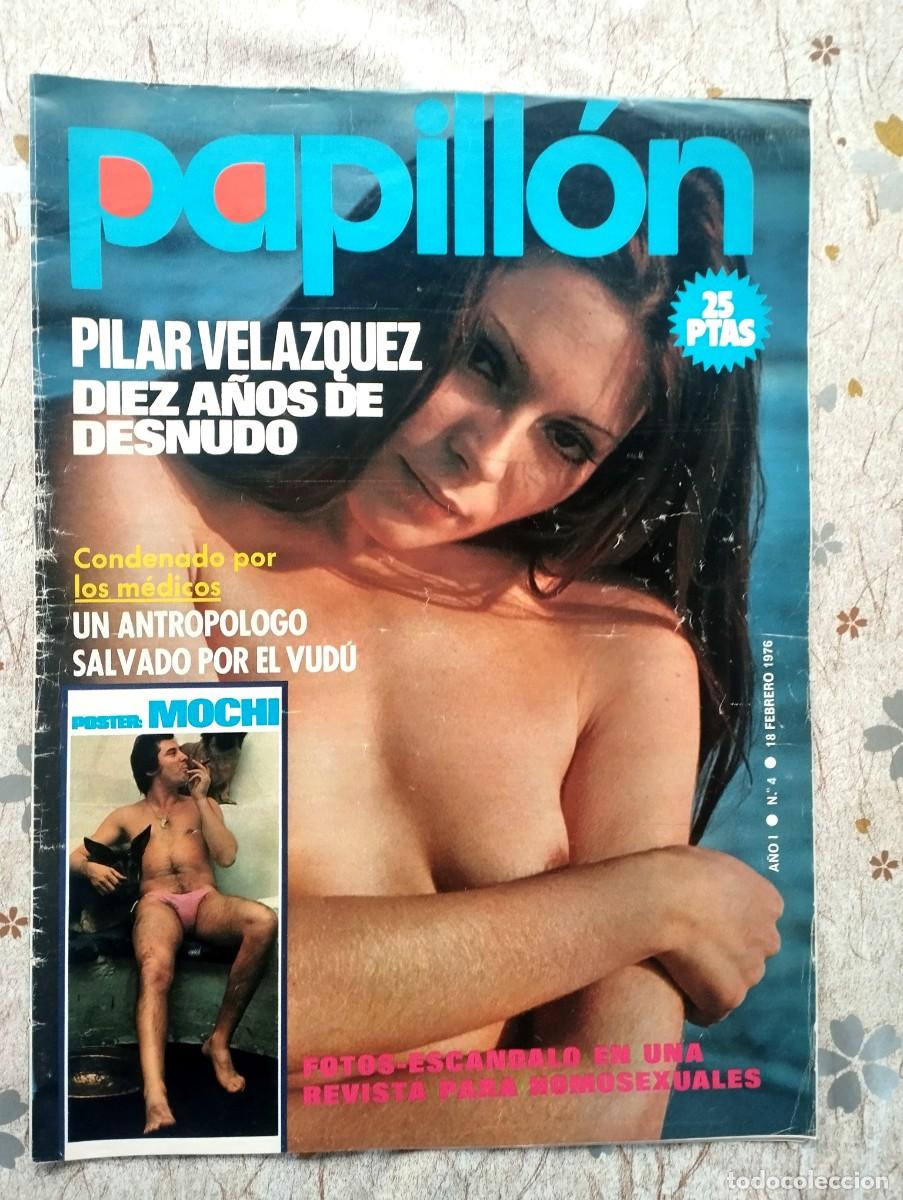Coleccionismo de Revistas y Peri&oacute;dicos: Revista Erotica PAPILLON N&ordm; 4 / PILAR VELAZQUEZ, SUSANA ESTRADA, VERONICA MIRIEL, MOCHI