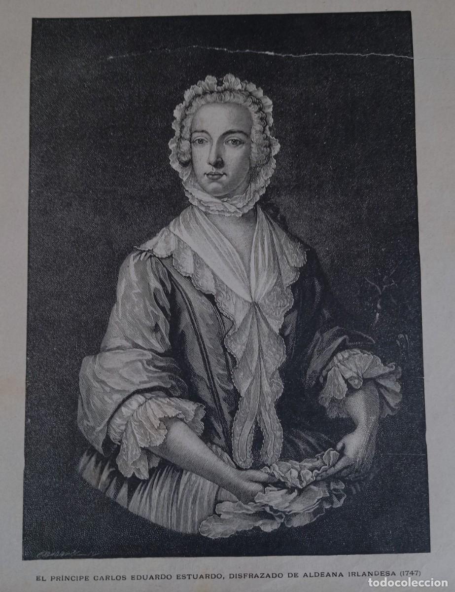 Coleccionismo de Revistas y Peri&oacute;dicos: LONDRES - CARRERAS - LYCEUM - BELLAS ARTES - MONARCAS - CATORCE HOJAS EXTRA&Iacute;DAS PUBLI 1900