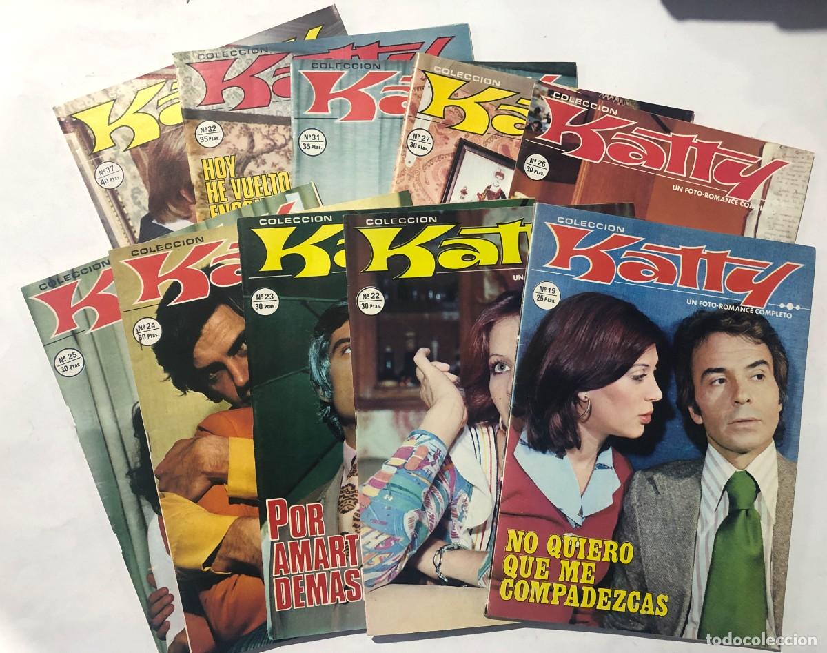 Collectionnisme de Revues et Journaux: 10 EJEMPLARES / KATTY / FOTO ROMANCE / EDICIONES ALONSO - FUENLABRADA 1977-78 / SIN USAR
