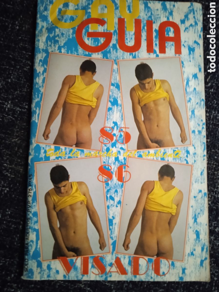 Coleccionismo de Revistas y Peri&oacute;dicos: VISADO GUIA GAY 85-86 - 1985 - 1986 - REVISTA GAY EROTICA A&Ntilde;OS 80