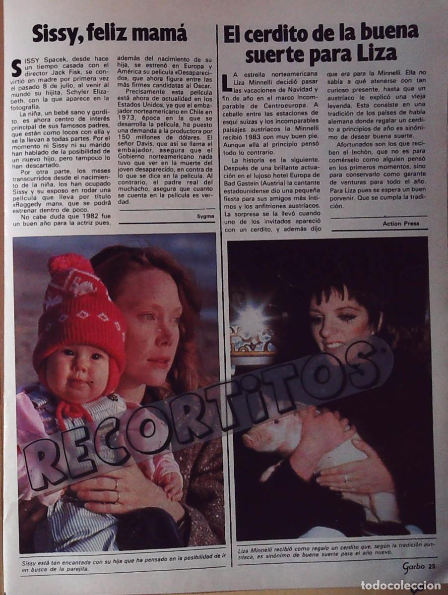 Colecionismo de Revistas e Jornais: SISI SPACECK SISSI SPACEK LIZA MINELLI LIZZA