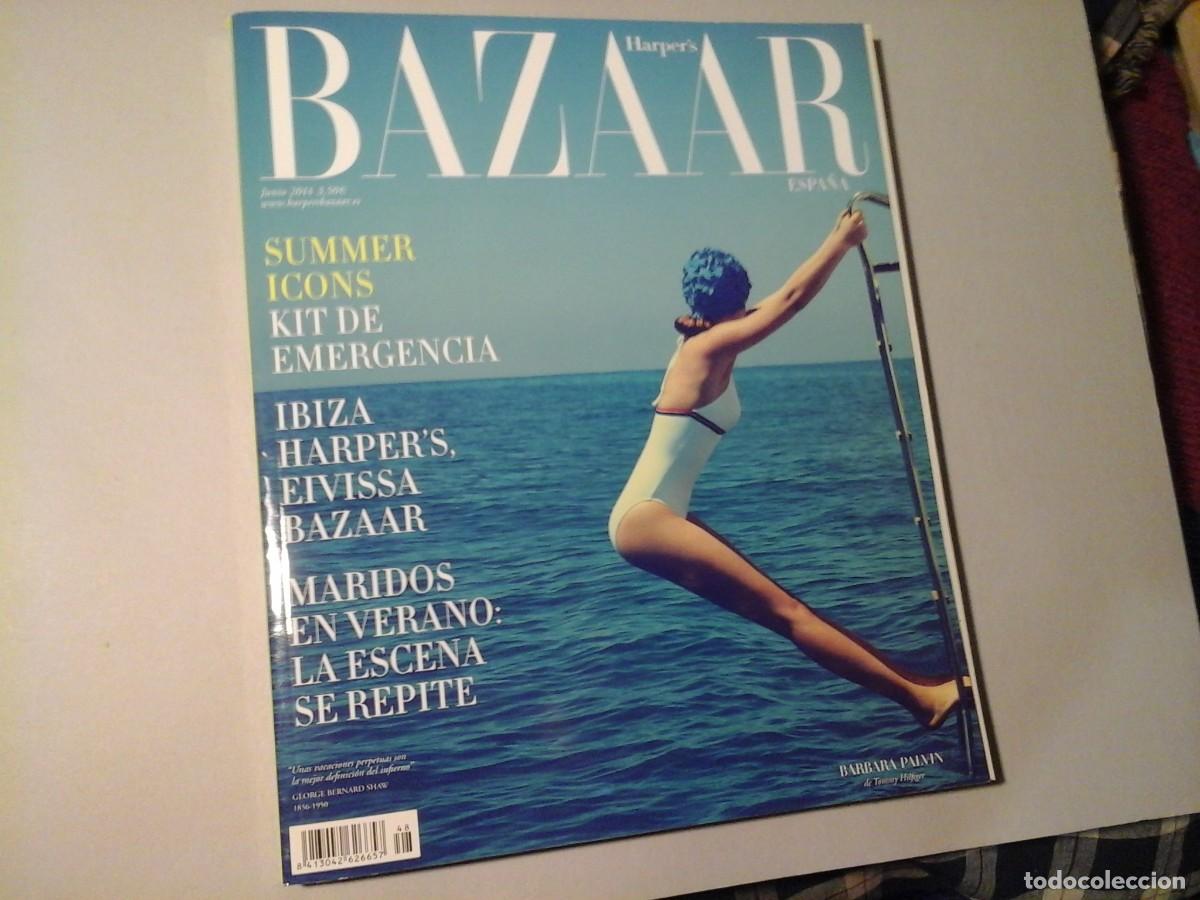 Coleccionismo de Revistas y Peri&oacute;dicos: HARPER'S BAZAAR ESPA&Ntilde;A. JUNIO 2014. IBIZA HARPER'S EIVISSA. KATE MOSS POR TERRY RICHARDSON. N&ordm; RARO