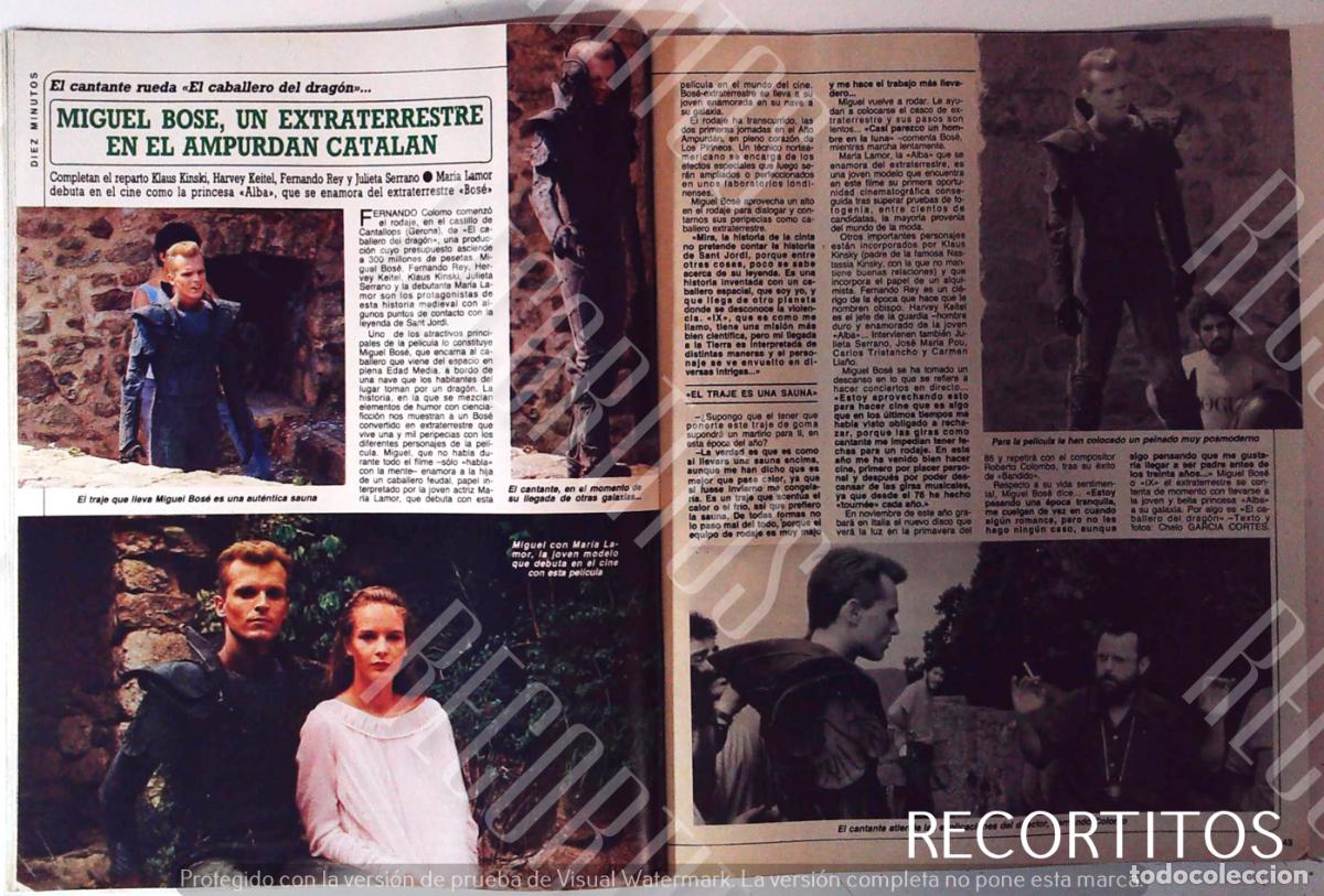 Coleccionismo de Revistas y Peri&oacute;dicos: MIGUEL BOSE EL CABALLERO DEL DRAGON AMPURDAN CATALAN MARIA LAMOR