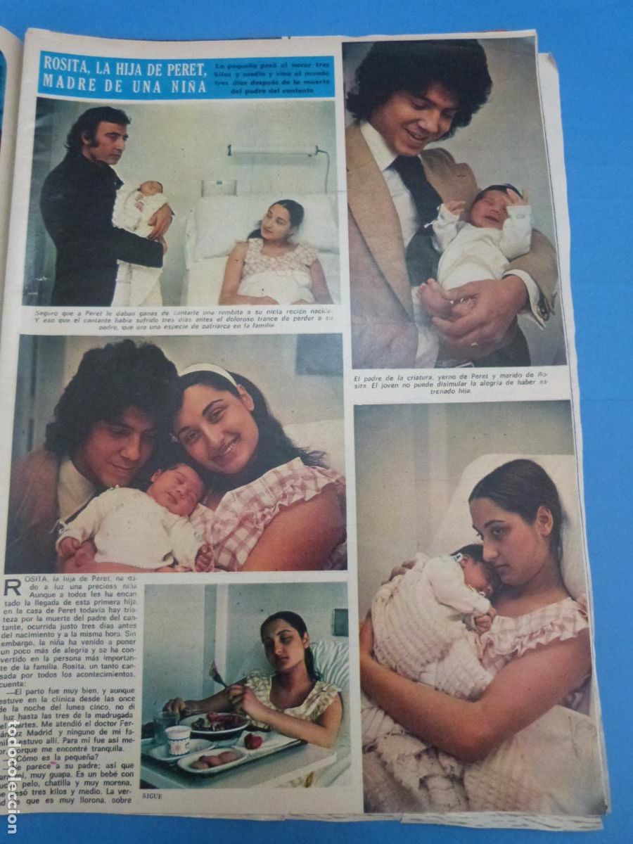 Coleccionismo de Revistas y Peri&oacute;dicos: RECORTE CLIPPING PERET Y SU NIETA REVISTA SEMANA N&ordm; 1888 PAG. 35,36