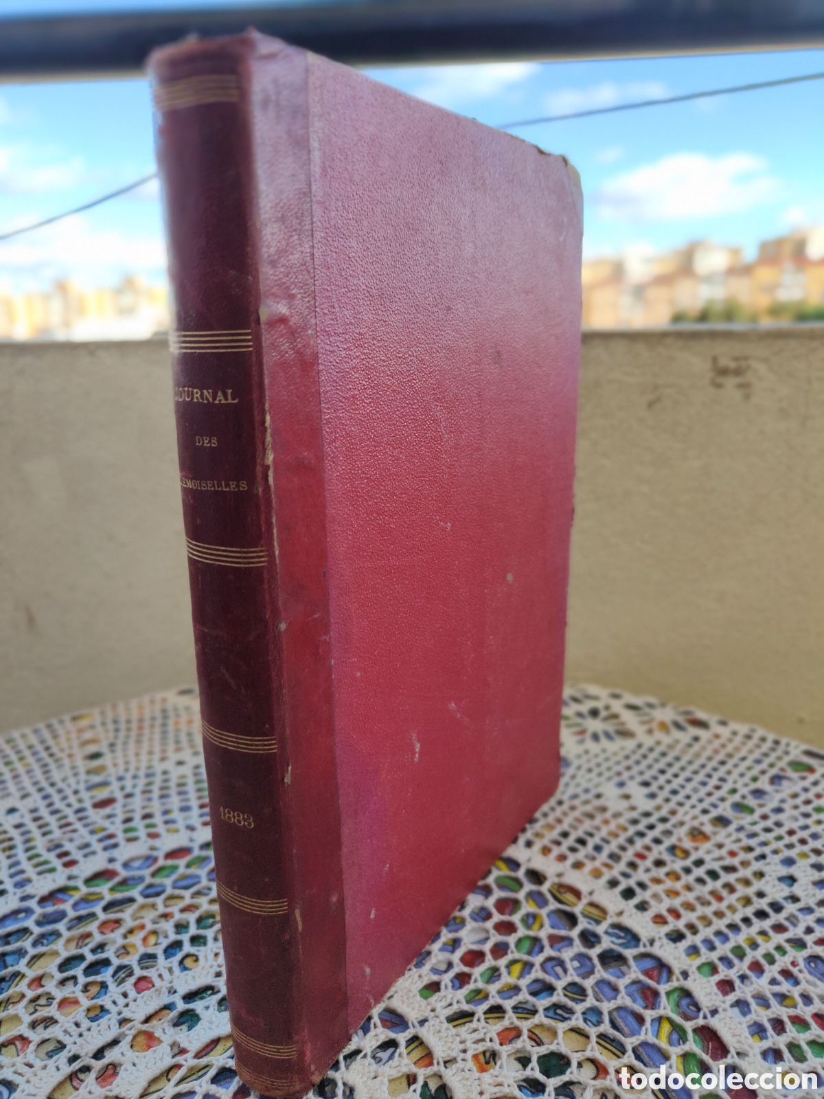 Sammeln von Zeitschriften und Zeitungen: ANTIGUO TOMO DE REVISTAS DE MODA JOURNAL DES DEMOISELLES