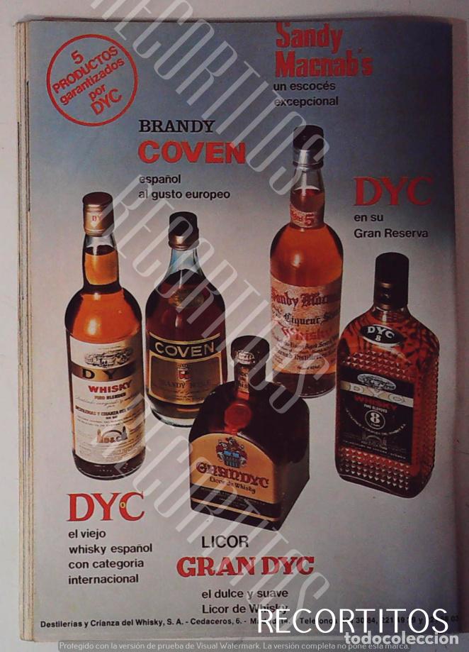 Coleccionismo de Revistas y Peri&oacute;dicos: dyc whisky anuncio publicidad