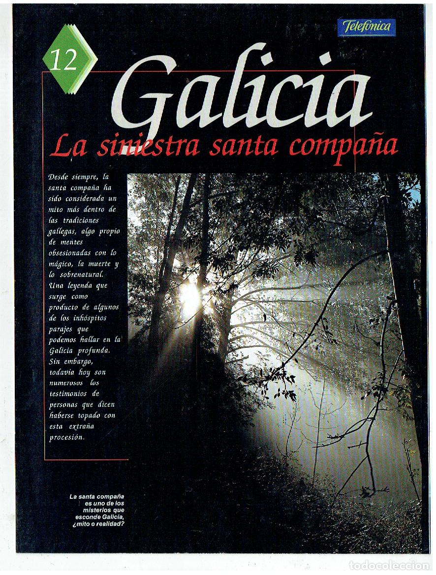 Coleccionismo de Revistas y Peri&oacute;dicos: GU&Iacute;A DE ESPA&Ntilde;A ENCANTADA. FASC&Iacute;CULO, N&ordm; 12. GALICIA: LA SINIESTRA SANTA CAMPA&Ntilde;A. (C/A30)