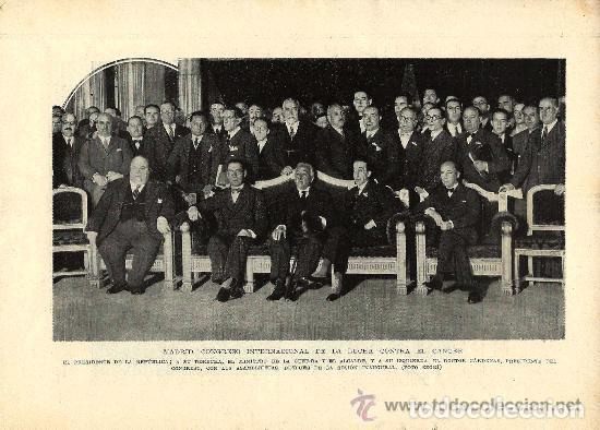 Coleccionismo de Revistas y Peri&oacute;dicos: * MADRID * Congreso internacional de la lucha contra el c&aacute;ncer- 1933