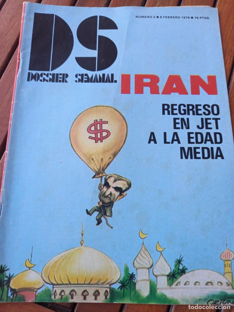 Coleccionismo de Revistas y Peri&oacute;dicos: IRAN: CA&Iacute;DA DEL SHA Y REGRESO A LA EDAD MEDIA. 24 P&Aacute;GINAS, DOSSIER SEMANAL N&ordm; 2. FEBRERO 1979