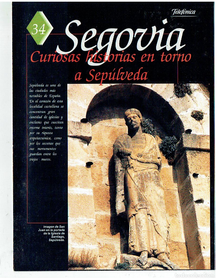 Coleccionismo de Revistas y Peri&oacute;dicos: GU&Iacute;A DE ESPA&Ntilde;A ENCANTADA. FASC&Iacute;CULOS N&ordm; 34 Y 35. SEGOVIA Y VALLADOLID. (C/A30)