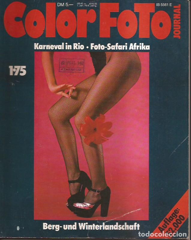 Colecionismo de Revistas e Jornais: REVISTA COLOR FOTO ENERO 1975 FOTOGRAF&Iacute;A