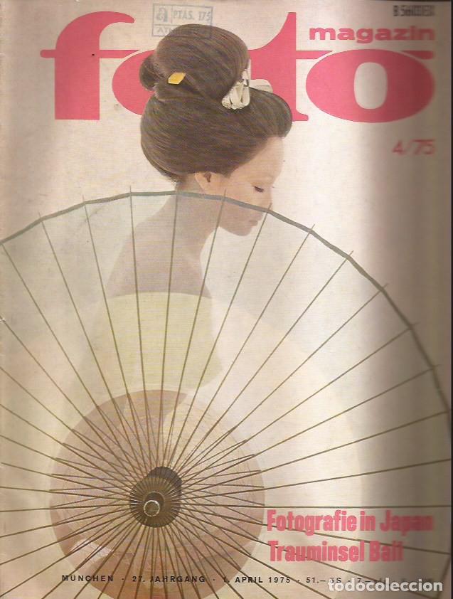 Colecionismo de Revistas e Jornais: REVISTA FOTO MAGAZINE ABRIL 1975 FOTOGRAF&Iacute;A