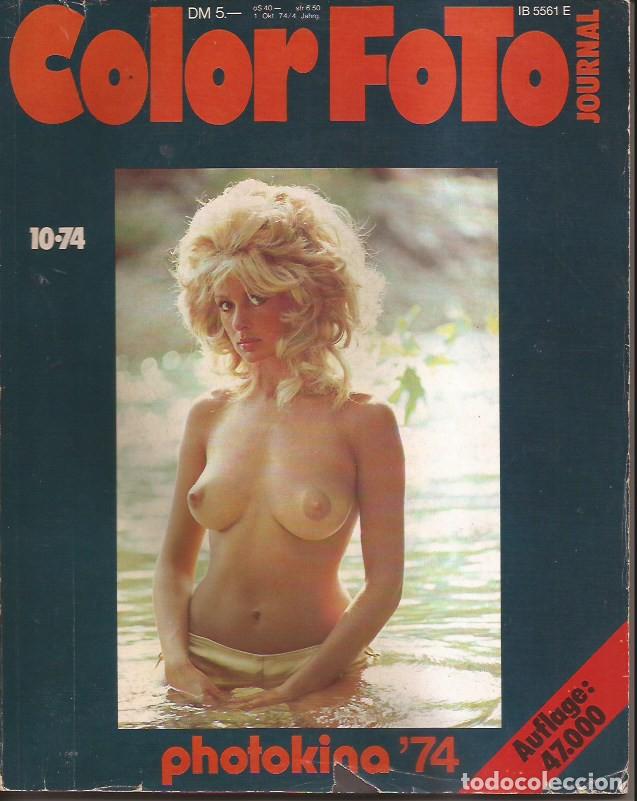 Colecionismo de Revistas e Jornais: REVISTA COLOR FOTO OCTUBRE 1974 FOTOGRAF&Iacute;A