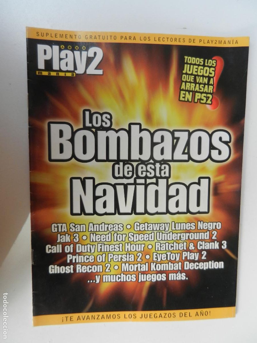 Coleccionismo de revistas y peri&oacute;dicos: PLAY MANIA -LOS BOMBAZOS DE ESTA NAVIDAD -2023- GTA SAN ANDRES - JAK 3- PRINCE OF PERSIA ...