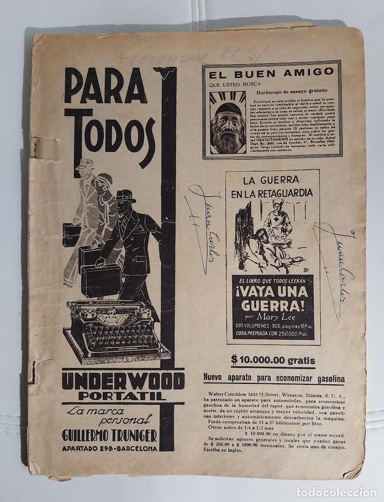 Collectionnisme de Revues et Journaux: Revista lecturas. Diciembre de 1931.