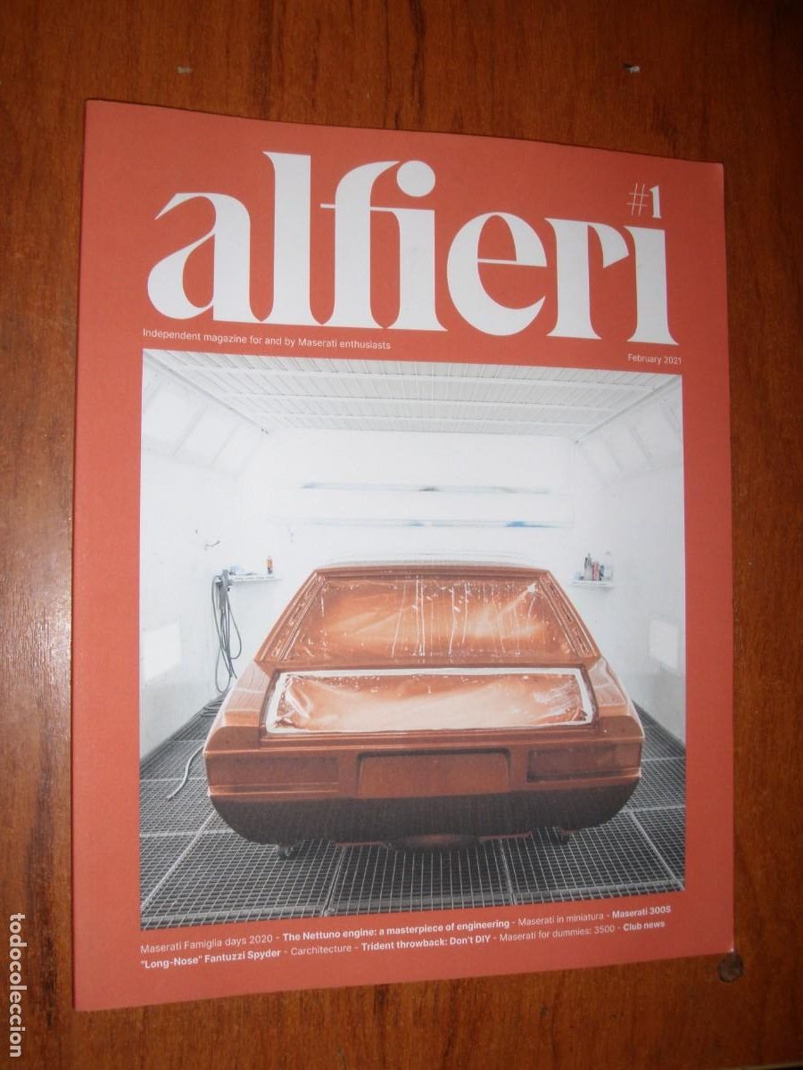 Coleccionismo de revistas y peri&oacute;dicos: REVISTA ALFIERI N&ordm; 1 MASERATI